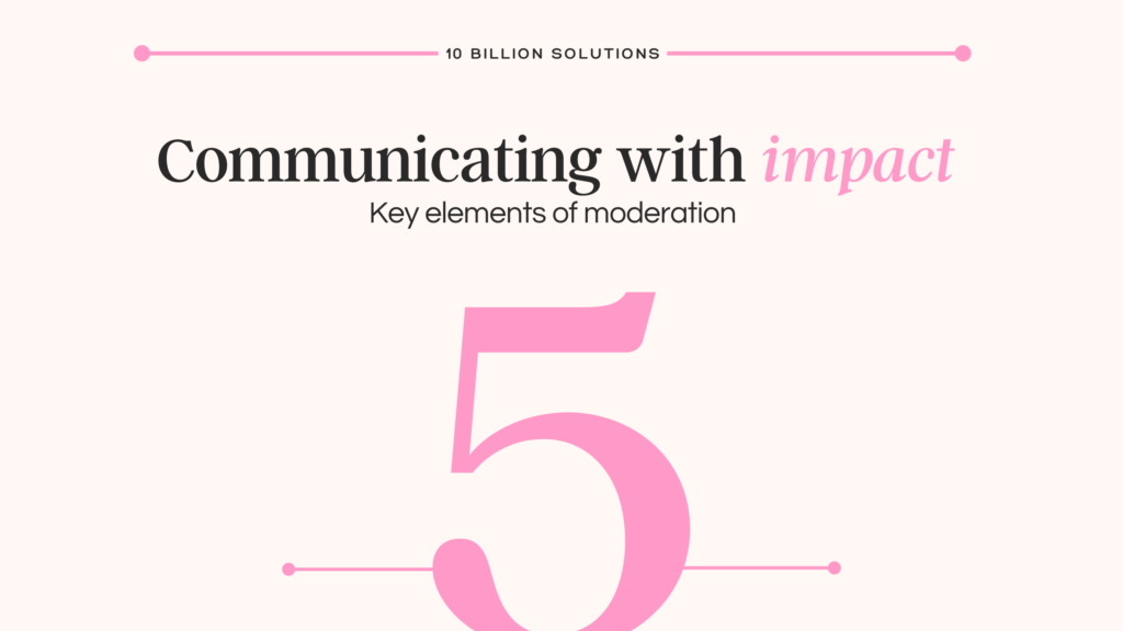 ENG - Key elements of moderation