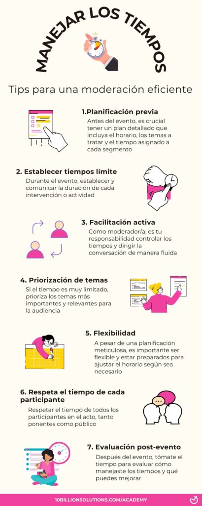 Consejos para moderadores