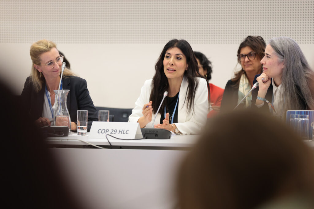 High level Climate Champions UNFCCC – Event moderated by Mariana Castaño Cano