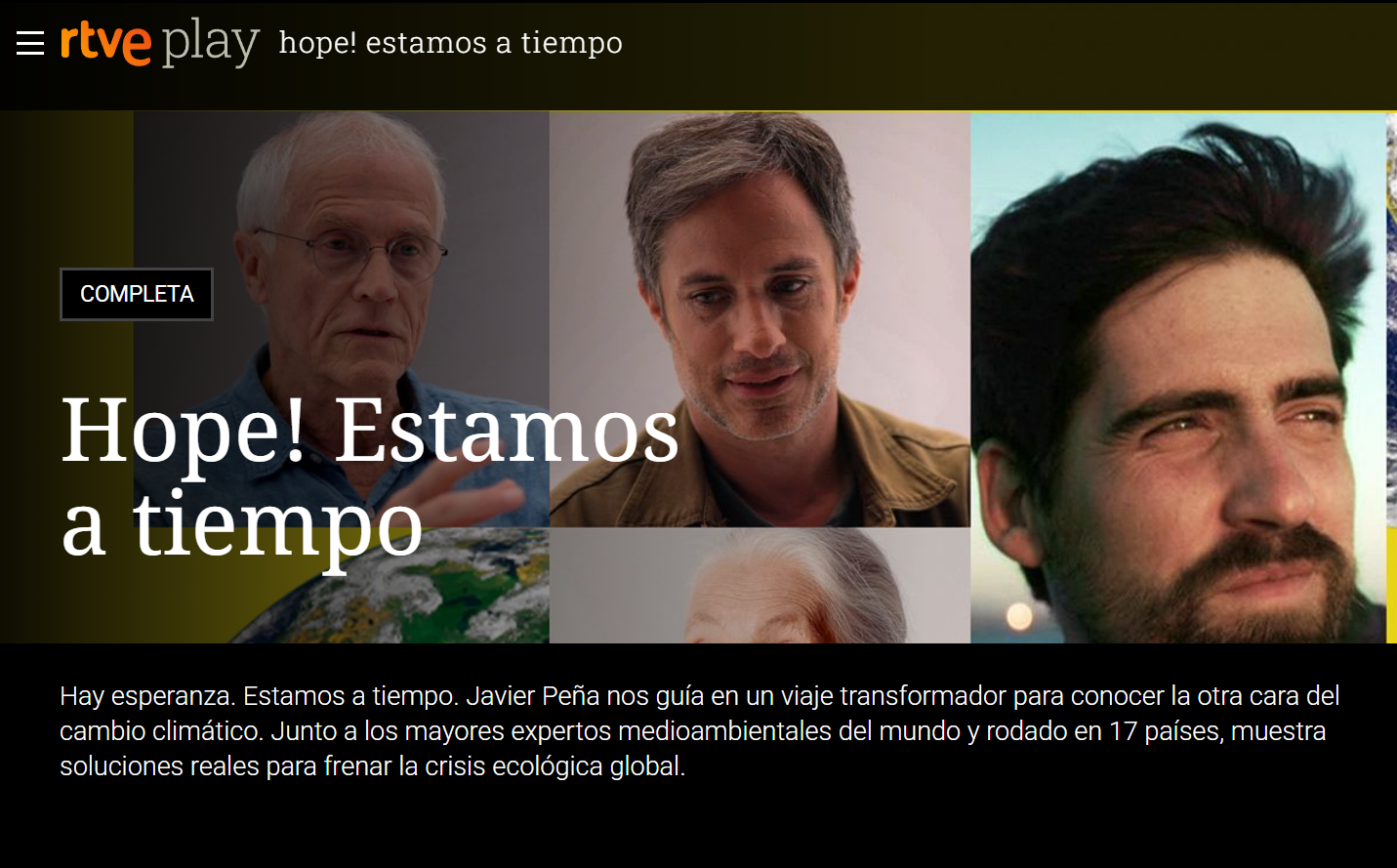 hope estamos a tiempo docuserie rtve