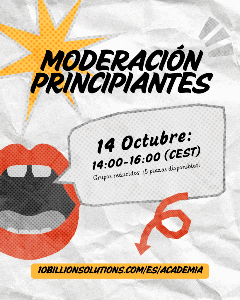 taller moderación principiantes. Estrategias de comunicación