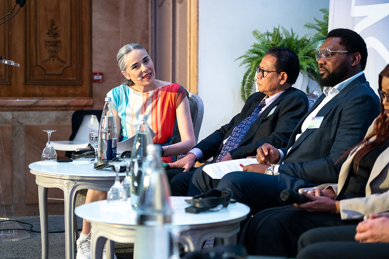 Modération d'événements sur le développement durable
