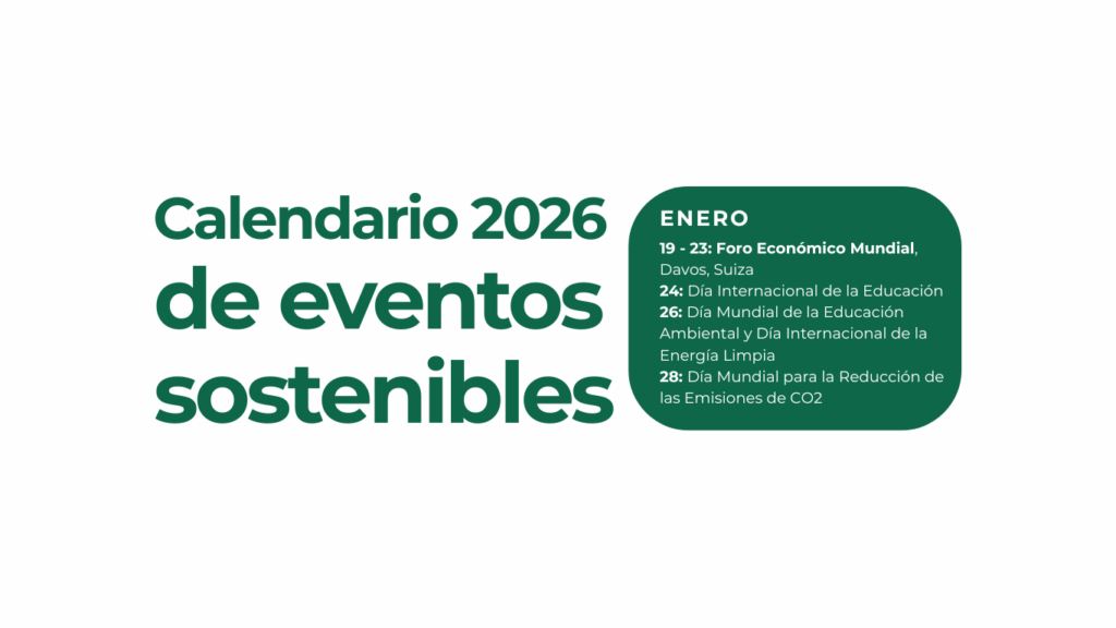 calendario 2026 de eventos sostenibles