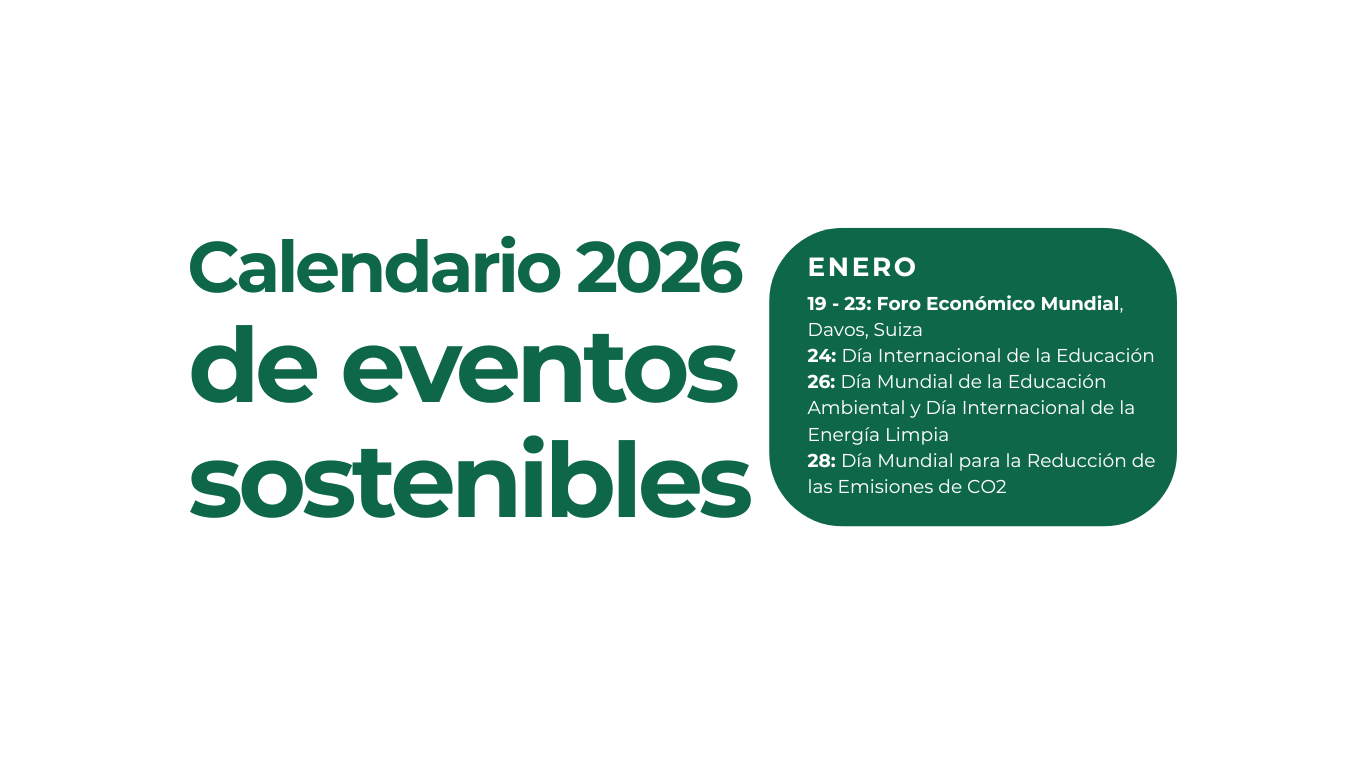 calendario 2026 de eventos sostenibles