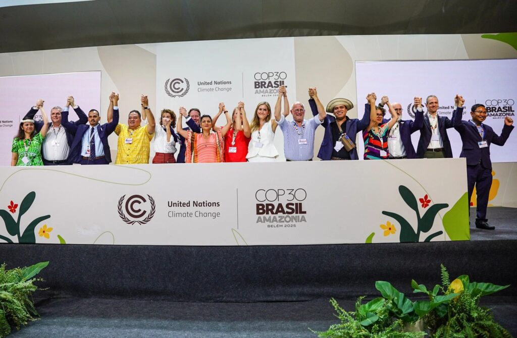Announcement of the First International Conference on Transitioning Away from Fossil Fuels during COP30 in Belém on 13 November 2025 Photo by the Government of Colombia