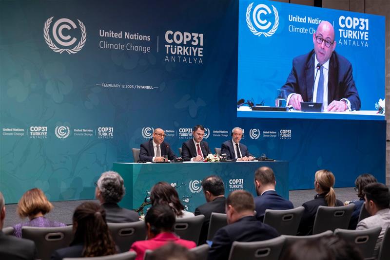 COP31 press conference in Istanbul Tükiye on 12 February 2026 Photo by COP31 Presidency