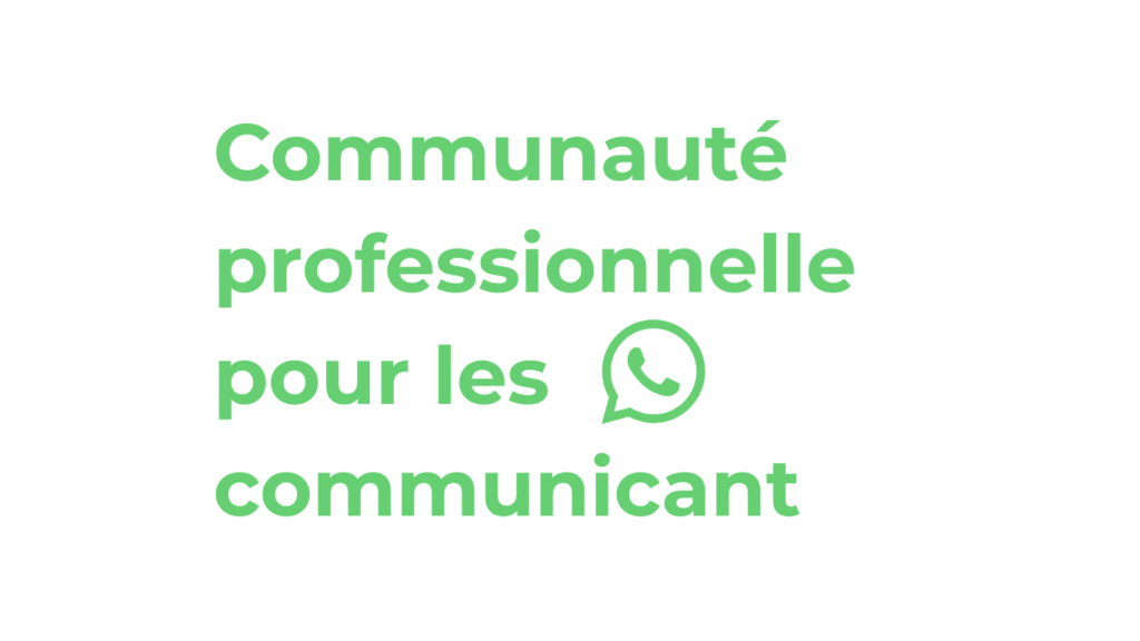 Construire une communauté professionnelle pour les communicants