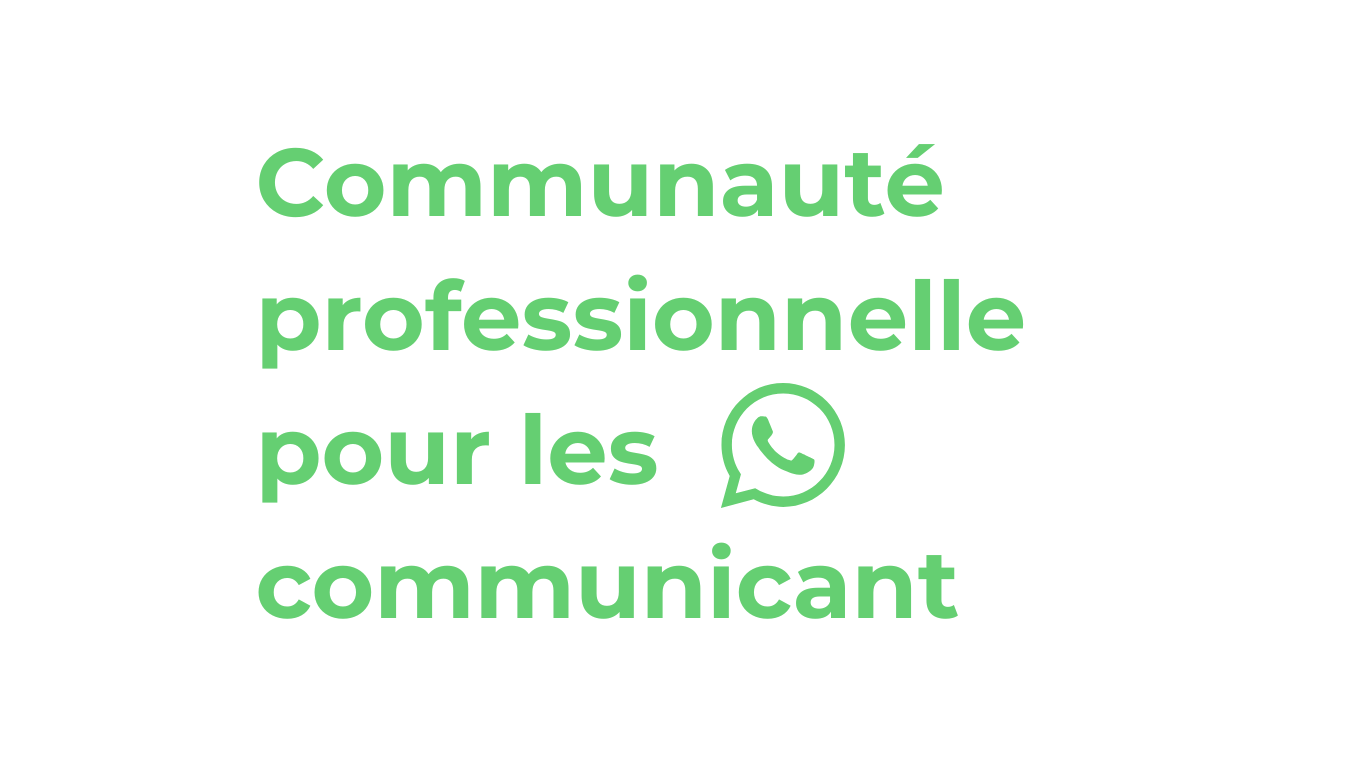 Construire une communauté professionnelle pour les communicants