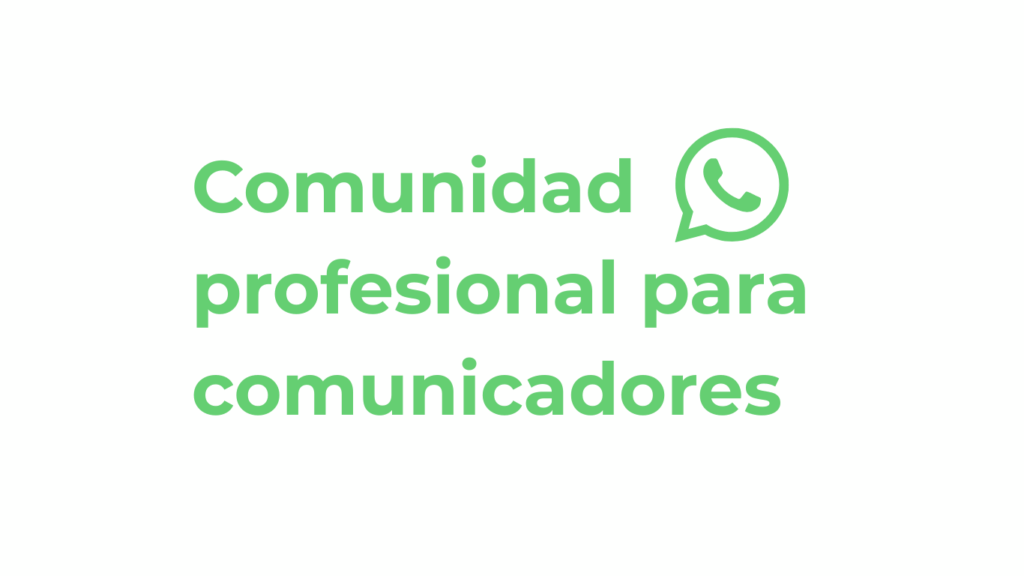 comunidad profesional para comunicadores