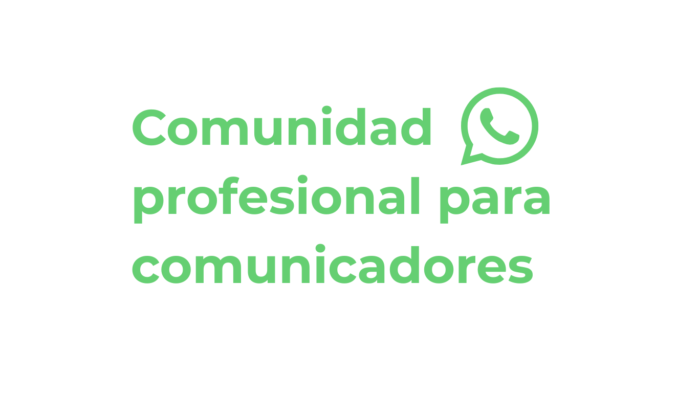 comunidad profesional para comunicadores